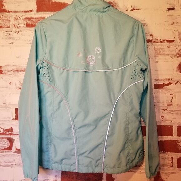 Lucy Aqua Track Jacket Windbreaker S - Picture 6 of 9